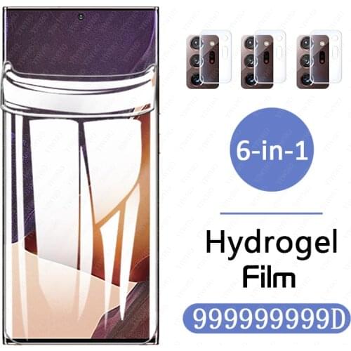 Note20Ultra Camera Soft Glass for Samsung Note 20 Ultra Hydrogel Film Note20 Screen Protector Note 20 Ultra Samsun Soft Glass