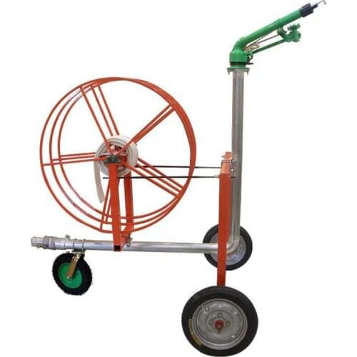 HEMAN New Irrigation Vehicle with Agricultural Sprinkler Big Rain gun Gear Drive 360 Slow Sppeed Rotating