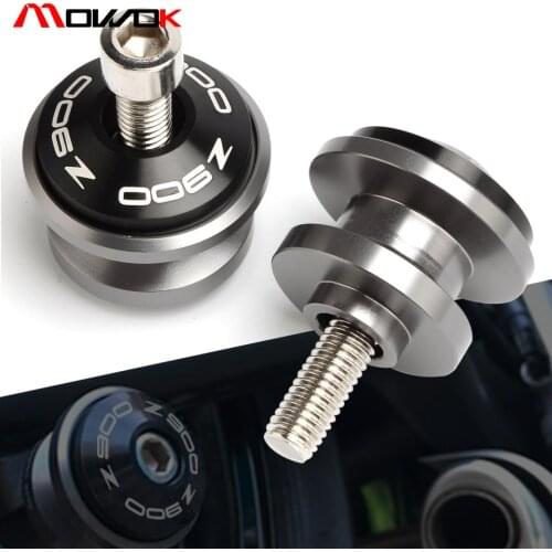 8MM For KAWASAKI Z900 z900rs Z900 RS 2017 2018 2019 motorcycle Aluminum Motorbike Stands Screws sliders Swingarm Spools Slider
