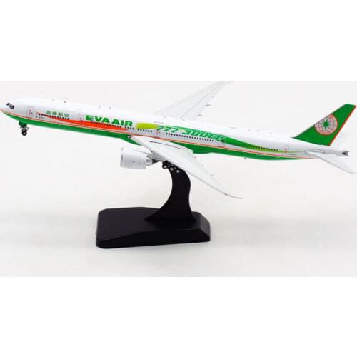 1/400 B777-300ER B-16701 EVA Air airlines airplane model toys aircraft diecast plastic alloy plane gifts for kids