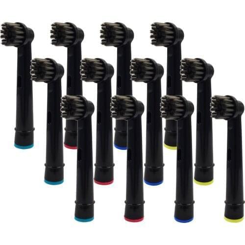 12pcs Bamboo Charcoal Brush Heads For Oral B Rotation Type Electric Toothbrush heads/ Pro Health/Triumph/ Advance Power/3D Excel