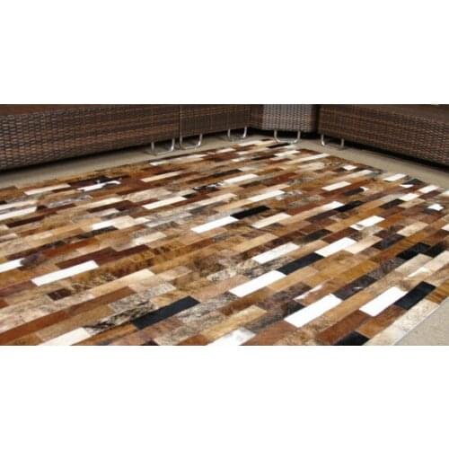 2018 free shipping 1 piece 100% natural hand made cow leather marine carpet