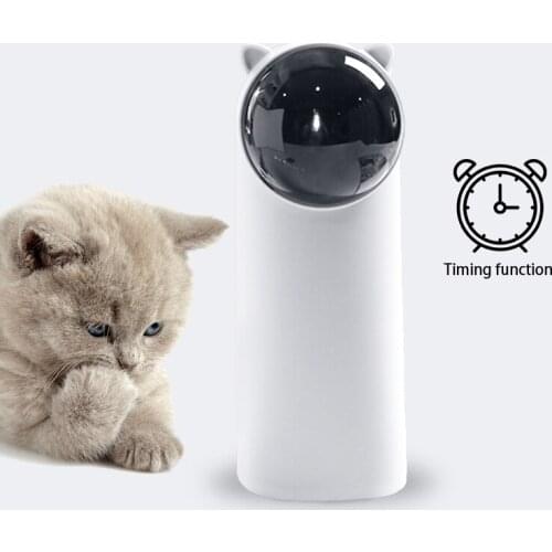 Automatic Cat Toys Interactive Smart Teasing Pet Funny Handheld Toys LED Laser Multi-Angle Exercise Training for Cat Laserlampje