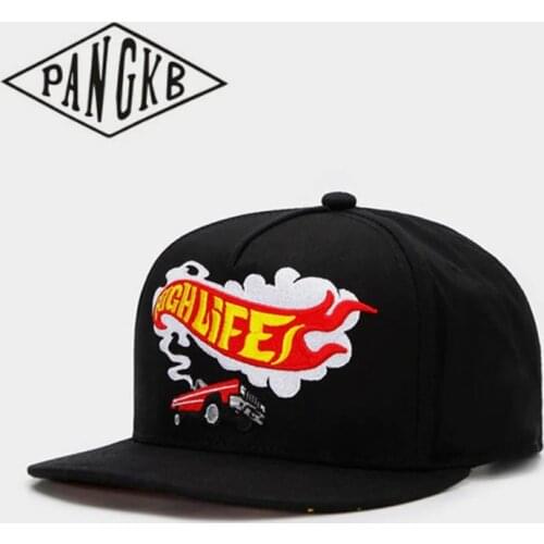 PANGKB Brand HIGH LIFE CAP black tourism running hip hop snapback hat for men women adult outdoor casual sports sun baseball cap