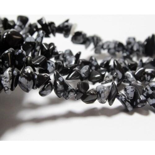 Wholesale Irregular Gravel Shape 5-8 mm mix Natural Snowflake Stone Beads For Jewelry Making DIY Bracelet Necklace Strand 34