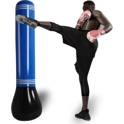 Unisex Children Tumbler Punching Bag Fitness Inflatable Kids Sandbag Home Gym Fitness Boxing Fight Training Stress Relief Toy