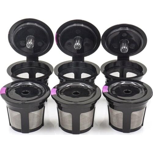 Nice Gift 1Pcs 2Colors Reusable Filling Style PP/Stainless Steel Coffeeware Kitchen Accessories High-capacity Coffee Filter