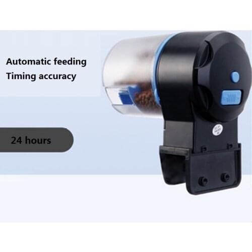 New Digital Automatic Aquarium Fish Feeder Moistureproof Electronic Timing Automate Fish Tank Food Dispenser