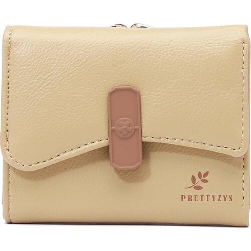 New Fashion Fresh Women Wallets Short Hasp PU Leather Money Bag Wallet Ladies Clutch Fashion Coin Purse Card Holder