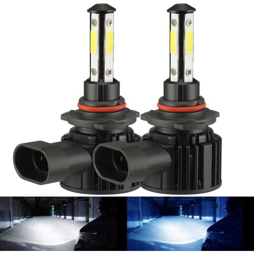 NEW 4 Sides COB H7 LED Headlight Bulb 9005 HB3 9006 HB4 H8 H11 LED 360 Degree 3D 10000LM Car Fog Lights Automobiles Lamp Auto H7