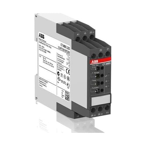 Original new ABB time relay CT-MBS.22S 24-240VAC; 10081648 warmly for 1 year 1pcs