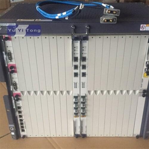 Original 19" Huawei MA5680T Gpon or Epon OLT with 2 SCUN Control Board 2 GICF Uplink Board 2 PRTE Power