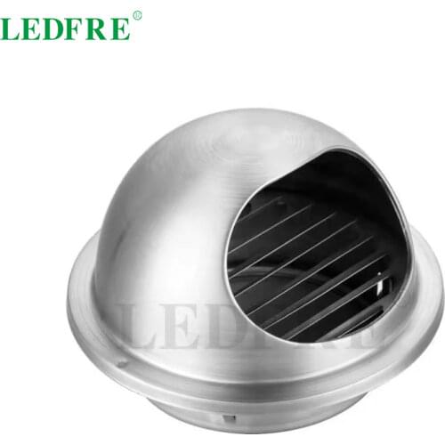 LEDFRE 304 Stainless Steel Wall Ceiling Air Vent Ducting Ventilation Exhaust Grille Cover Outlet Heating Cooling & Vents LF66008