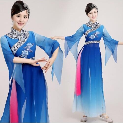 Yangko Dance Suit for Women National Dance Costumes Chinese National Costume for Women Vintage Chinese Clothing