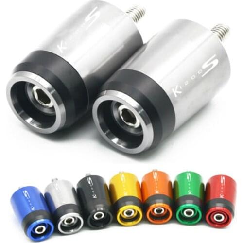 FOR BMW K1200S K1200 S Motorcycle Universal Accessories 7/8''22mm CNC Handlebar Grips Handle Bar Grip Ends Cover Cap Plugs