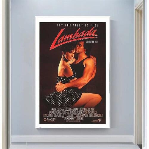 V2011 Lambada Vintage Classic Movie Wall Silk Cloth HD Poster Art Home Decoration Gift