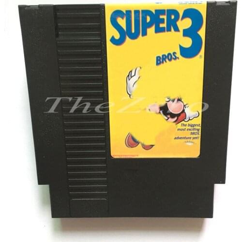 Super Ma Bros 3 Video Game Card for 8 Bit 72 Pin System Console EU/US Universal Version Game Player