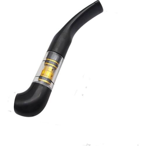 High Quality Durable Herb Cigarette filter Tobacco Filter New Black Smoking Pipe Friend Gift Gadgets for men Smoke Accessories