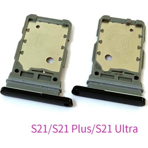 10PCS For Samsung Galaxy S21 Plus Ultra Sim Card Tray Reader Holder SD Slot Adapter