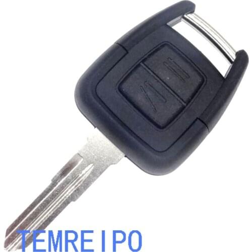 10pcs/lot Replacement 2 Button Remote Key Shell With Right blade For Vauxhall Opel Astra Vectra