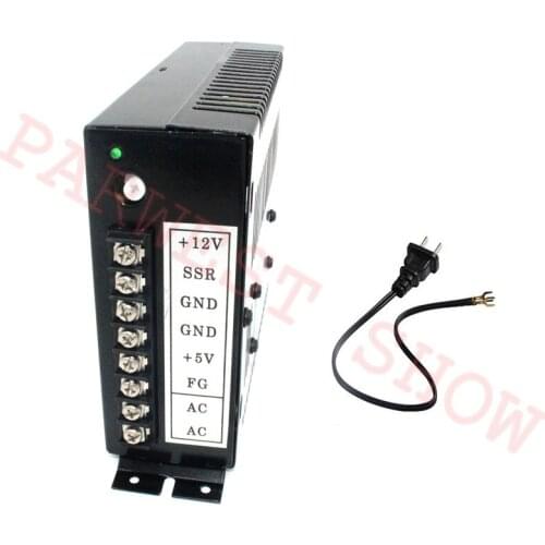 15A SSR Power Supply 5V 15A/12V 4A/SSR 8A Switching power supply with Wire Harness for Arcade Game Machine Parts Accessory
