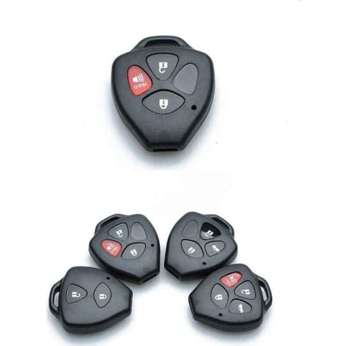 2/3/4 button remote key head for Camry Corolla Vios Reiz RAV4 Crown Car Remote Key