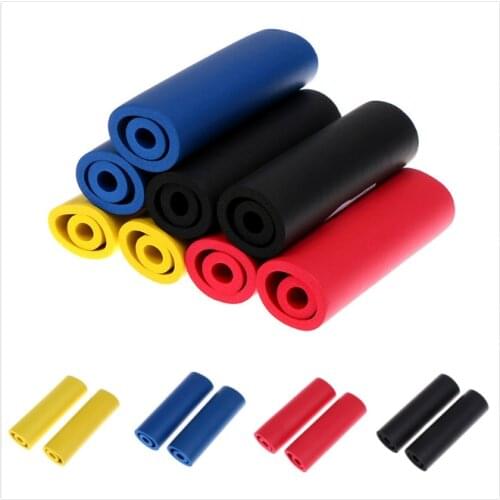 2Pcs/1pair Bike Racing Bicycle Handle Bar Foam Sponge Grip Cover Non-slip Soft Handlebar Bike Bar wholesale
