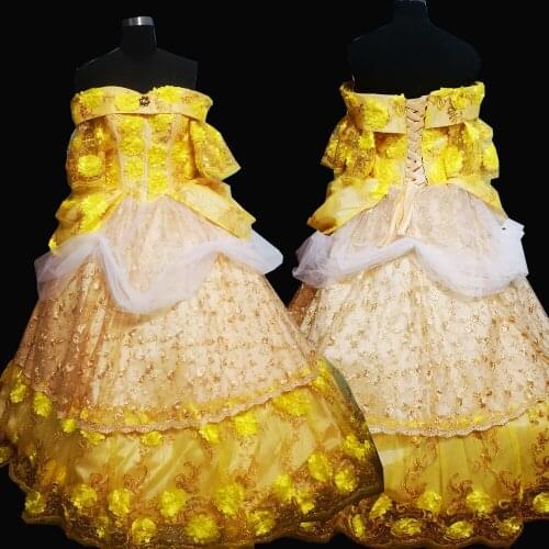 2020 New yellow Vintage costumes 18th Duchess Retro medieval Renaissance Reenactment Theatre Civil war Victorian dress D-632