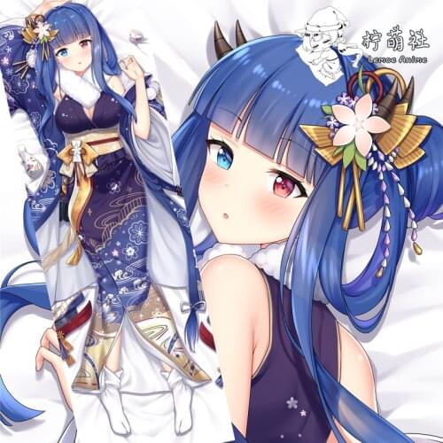 Anime IJN Ibuki Azur Lane Kimono Cosplay Dakimakura 2WAY Hugging Body Pillow Case Japanese Game Otaku Pillow Cushion Cover