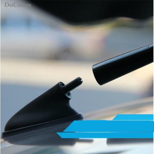 DoColors Car Radio antenna Modify decoration case For FIAT Punto Sedici Linea Bravo FCC4 Viaggio Coroma Ottimo