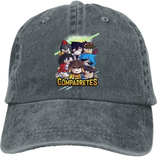 Compadretes Group Baseball Cap Men Compadretes mikecrack minecra Games Caps colors Women Summer Snapback Caps