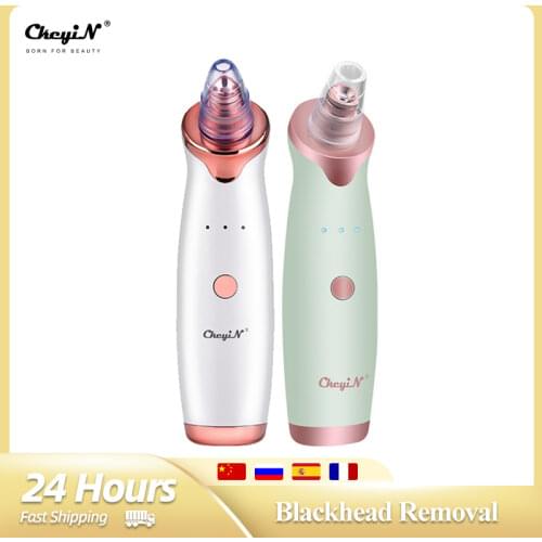 Electric Acne Remover Point Noir Blackhead Vacuum Extractor Tool Black Spots Pore Cleaner Skin Care Facial Pore Cleaner Machine