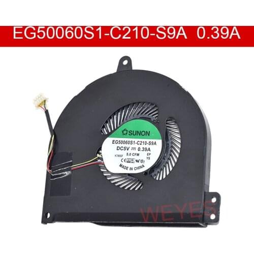 EG50060S1-C210-S9A 0XGYJW XGYJW CN-0XGYJW DC 5V 0.39A NS65C02-15E05 0.50A For DELL Latitude E5470 E5475 Laptop CPU Cooling Fan