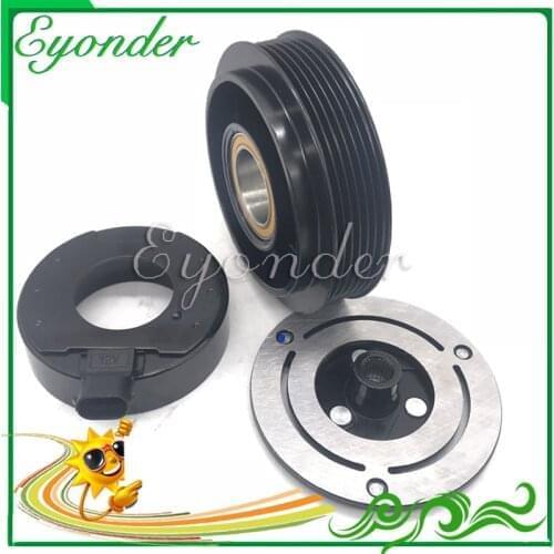 AC A/C Air Conditoning Conditioner Compressor Electromagnetic Magnetic Clutch Pulley Pv6 6PK for Ferrari 458 262946