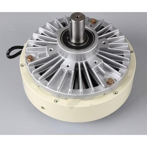 Magnetic Powder Brake 6Nm 0.6kg DC 24V One Single shaft 12MM 1400RPM unwinding For Tension control Bag printing dyeing machine