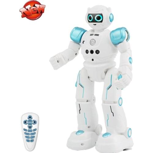 Boy&Girl Education Electric RC Intelligent Robot Toy One Key Demo Dancing Singing Gesture Control Sensing Smart Walking RC Robot