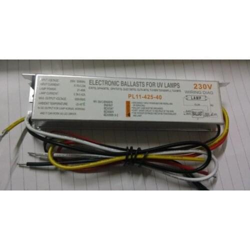 PL1-425-40W Electronic Ballast 21W-42W Germicidal Lamp UV T5 GPH436T5L GPH793T5L GPH843T5L G36T5L GPHA357T5L