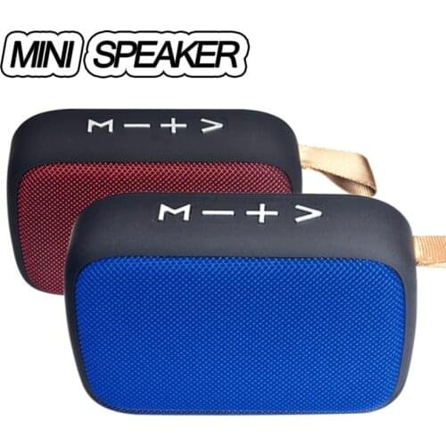 Portable Speaker Mini Speaker With FM Radio Speaker Bluetooth-compatible Outdoor Speakers Support For TF Card Support Dropship