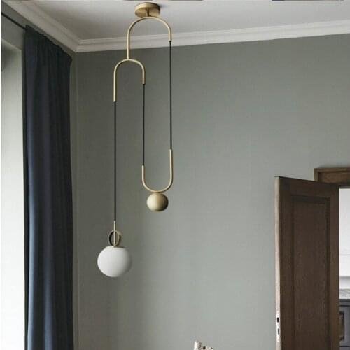 Retro Loft Restaurant Lift Lighting Creative Pulley Hanging Light Dining Room BAR Kitchen Designer Led Lights ZM111006