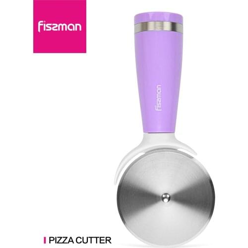 Fissman Pizza Cutter with Stainless Steel Wheel Bakeware Cake Bread Cutting Tools Kitchen Tools