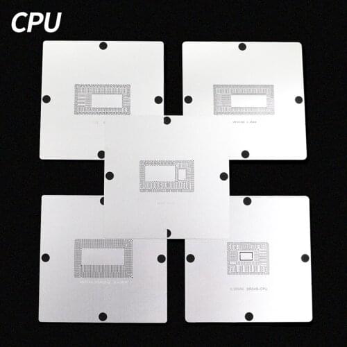 CPU template BGA90mmx90mm i5 i7 i8 ball planting steel mesh SR170 2EZ V810C390 SR40S V537A426SR2FQ