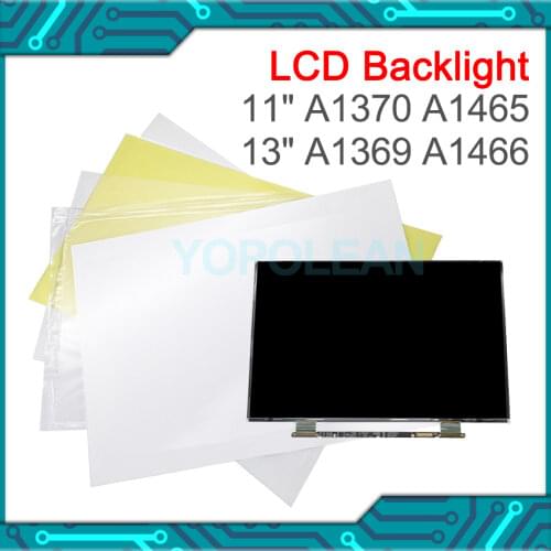 New For MacBook Air 11" A1370 A1465 13" A1369 A1466 LCD Backlight LCD Display Backlight Back Rear Reflective Sheets Paper