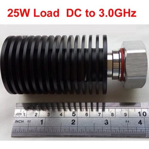 Telcom parts RF load 25W dc-3ghz cable feeder 7/16 DIN male RF COAXIAL cable jack 25W load cable communication converter