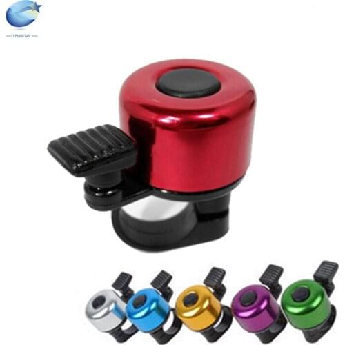 Bicycle Bell Handlebar Metal Ring Bike Bell Horn Sound Alarm Bicycle Accessories Cycling Aluminum Alloy Warning Bell Rings
