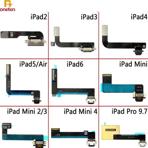 Charge Flex Cable For ipad Air 1 2 3 4 Charging Flex Cable ipad mini1 2 3 4 iPad Pro9.7 12.9 USB Connector Data Cable