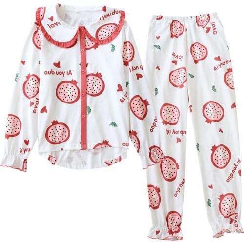ZHUNUAN Women's Cotton Pajamas