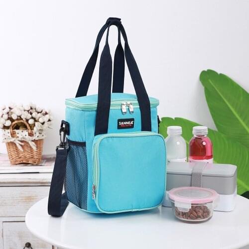 2021 9L New Design Insulated Cooler Bag Frosted fabric Portable Bag Thermal Multifunction Thermo Bag Waterproof Thermal Bag