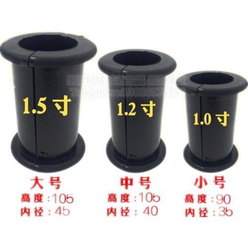 Free shipping for Excavators large medium and small arm tubing rubber sleeve clip fixing joint plugging cap quick connection