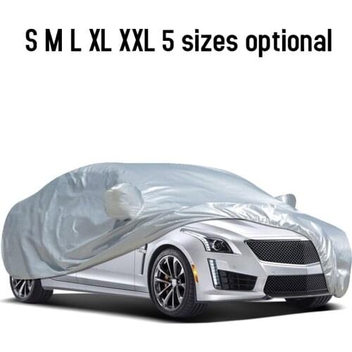 Full Car Cover Indoor Outdoor Sunscreen Heat Sun Protection Dustproof Anti-UV Scratch-Resistant Car Protector Not Waterproof