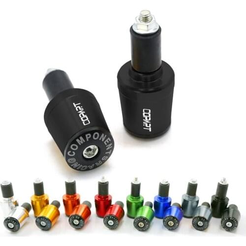 For SUZUKI GSXS750 GSX-R GSXR 600 750 K6 K7 K8 K9 7/8"22MM Motorcycle Accessories CNC Handlebar Grips Handle Bar Cap End Plugs